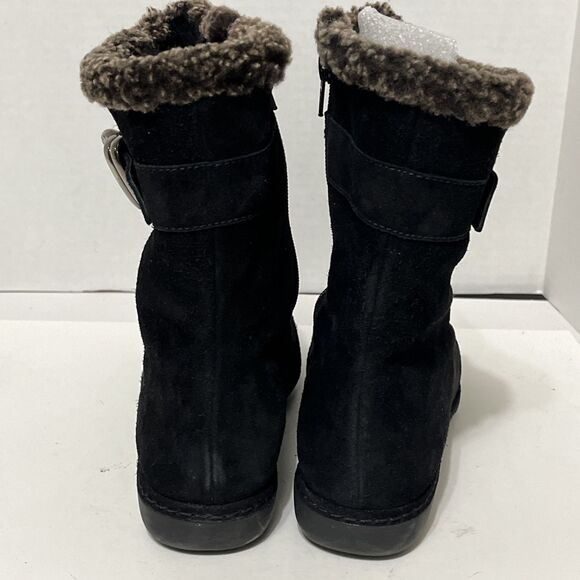 Stuart Weitzman Women’s Rodney black sport suede snow winter boots Size 9.5 - Picture 5 of 8
